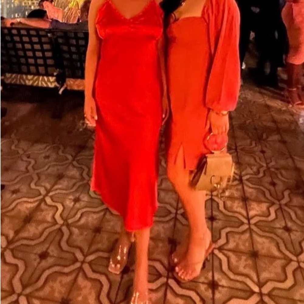 Elegant pink Women's Dress